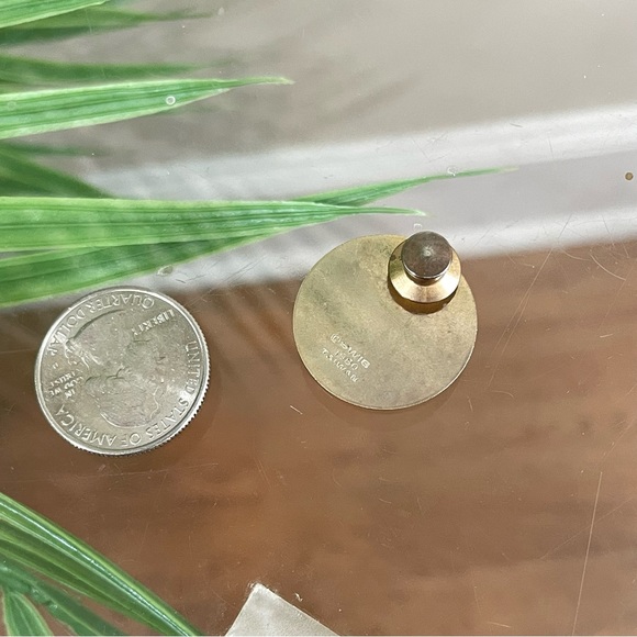 Vintage 1980 Crescent Moon Ski enamel pin badge retro Go For It 80s novelty - Picture 3 of 9